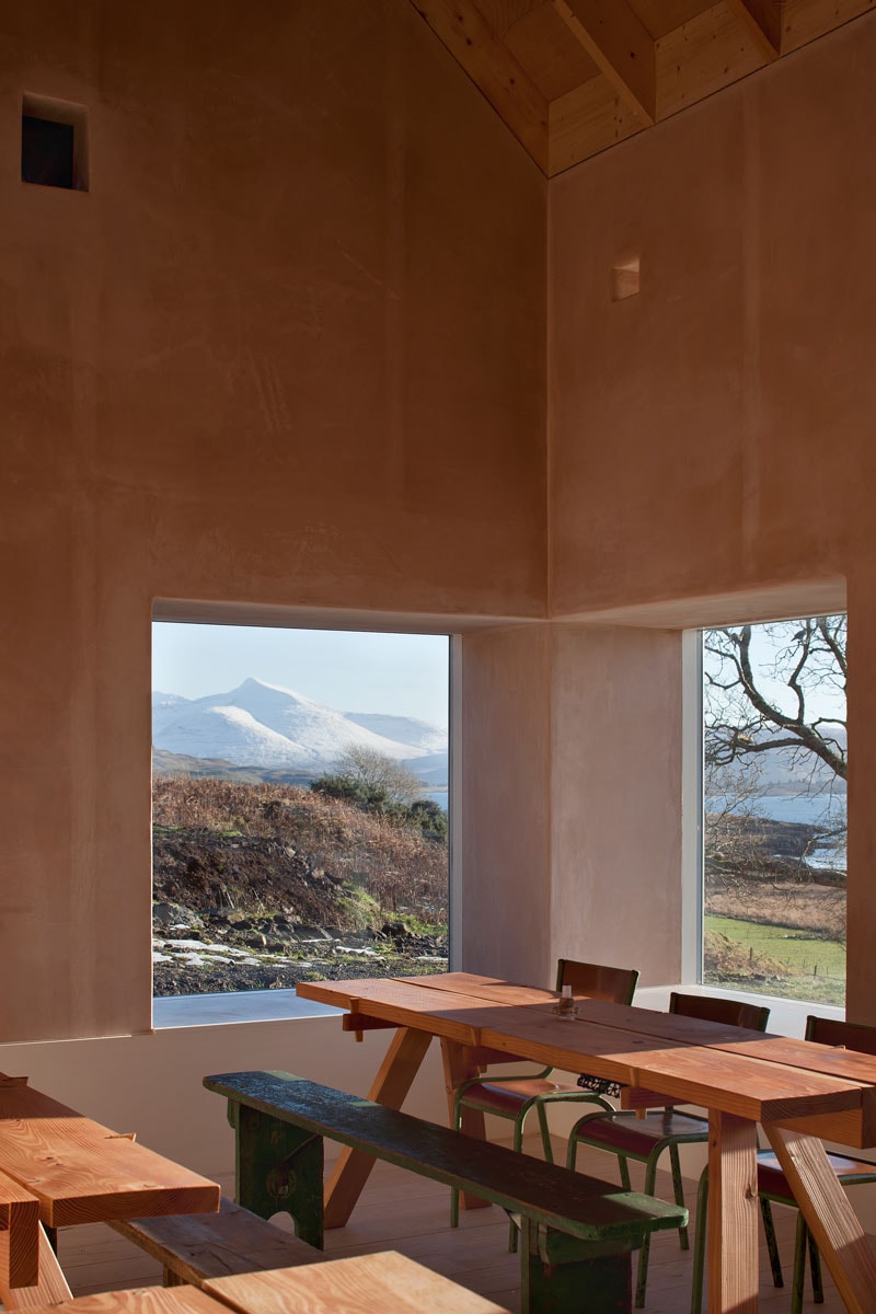 Croft 3 is a Community Dining Hall on a Remote Scottish Island fardaa Isle of Mull