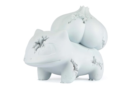 Daniel Arsham Crystalizes Bulbasaur in New Sculpture