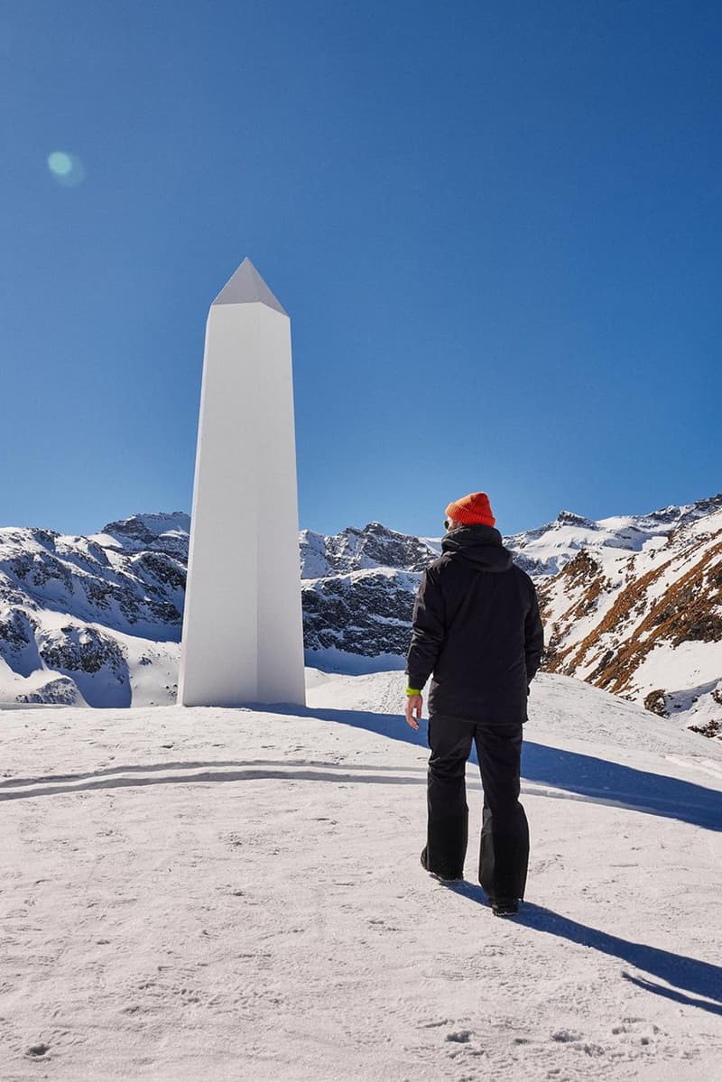 daniel arsham hublot snow sundial matterhorn zermatt switzerland