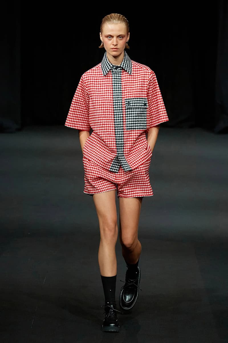 Daniel W. Fletcher Spring Summer 2023 Gingham SS23 Drop Oversized Pocket Shirt Scout Shorts Drees Jacket Release Information UK Designer Brand 