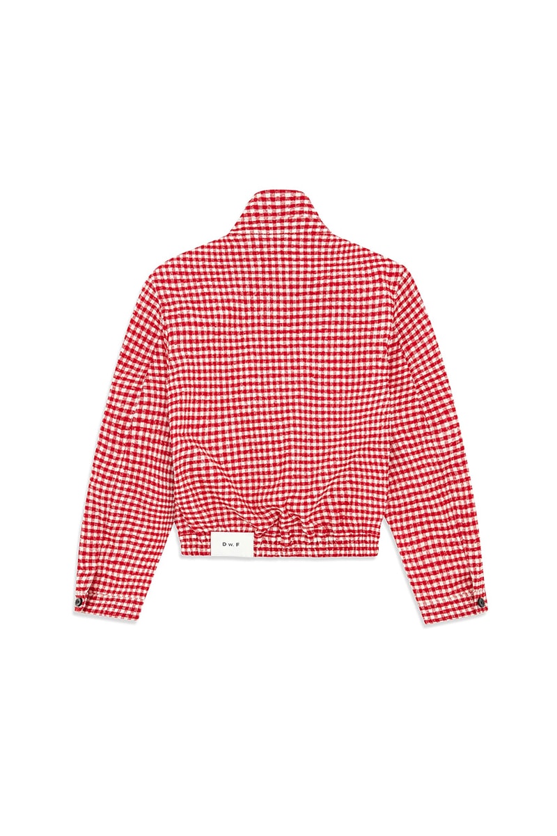 Daniel W. Fletcher Spring Summer 2023 Gingham SS23 Drop Oversized Pocket Shirt Scout Shorts Drees Jacket Release Information UK Designer Brand 