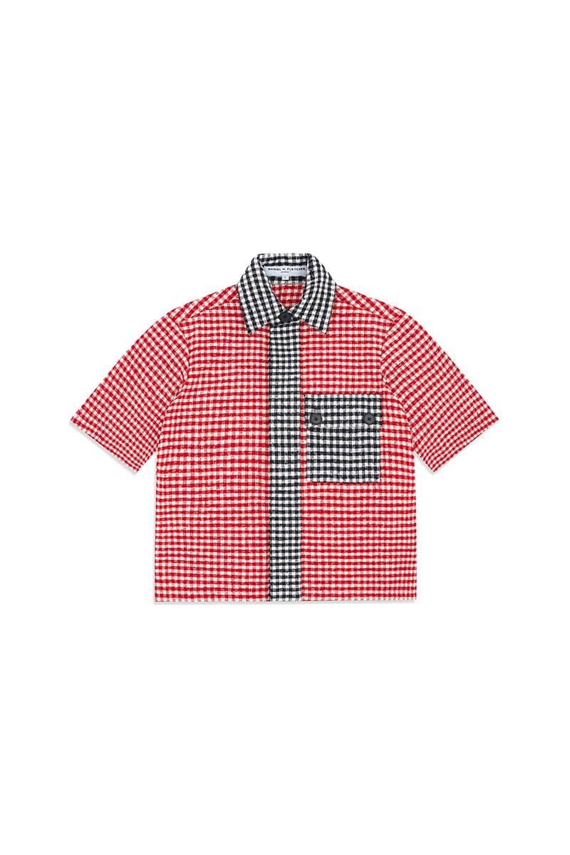 Daniel W. Fletcher Spring Summer 2023 Gingham SS23 Drop Oversized Pocket Shirt Scout Shorts Drees Jacket Release Information UK Designer Brand 