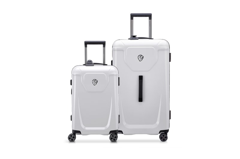 Peugeot Voyages Luggage Collection Closer Look trunk carry on suitcase duffle bag back pack red black white navy green yellow