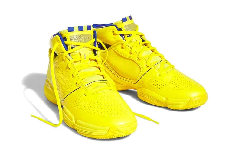 Derrick Rose and adidas Bring Back the D Rose 1 Restomod "All-Star" Returns Team Yellow/Royal Blue-Team Yellow HQ1018 release info basketball adizero new york knicks nba 