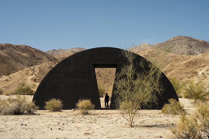 Desert X Scatters Captivating Installations Across Coachella Valley Rana Begum Lauren Bon and Metabolic Studio Gerald Clarke Paloma Contreras Lomas Torkwase Dyson Mario Garcia Torres Hylozoic/Desires Matt Johnson Tyre Nichols Tschabalala Self artists desert location info