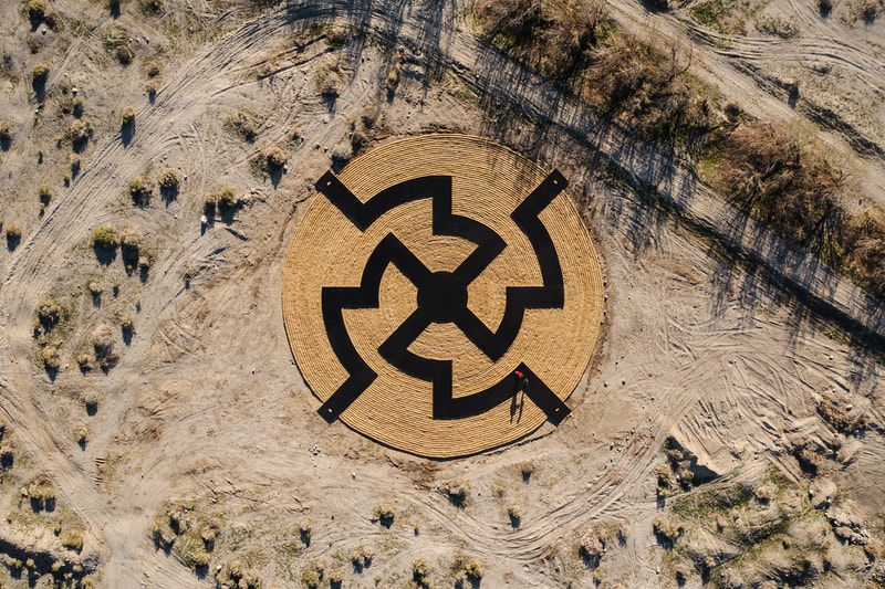 Desert X Scatters Captivating Installations Across Coachella Valley Rana Begum Lauren Bon and Metabolic Studio Gerald Clarke Paloma Contreras Lomas Torkwase Dyson Mario Garcia Torres Hylozoic/Desires Matt Johnson Tyre Nichols Tschabalala Self artists desert location info