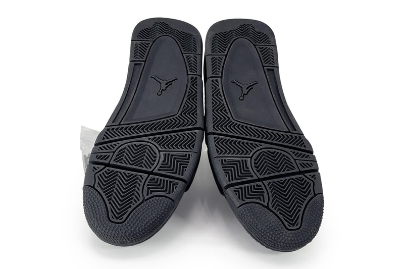 Air Jordan 4 Premium Black Woven Detailed Look Info