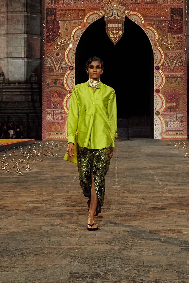 Dior Fall 2023 Collection Mumbai India Maria Grazia Chiuri