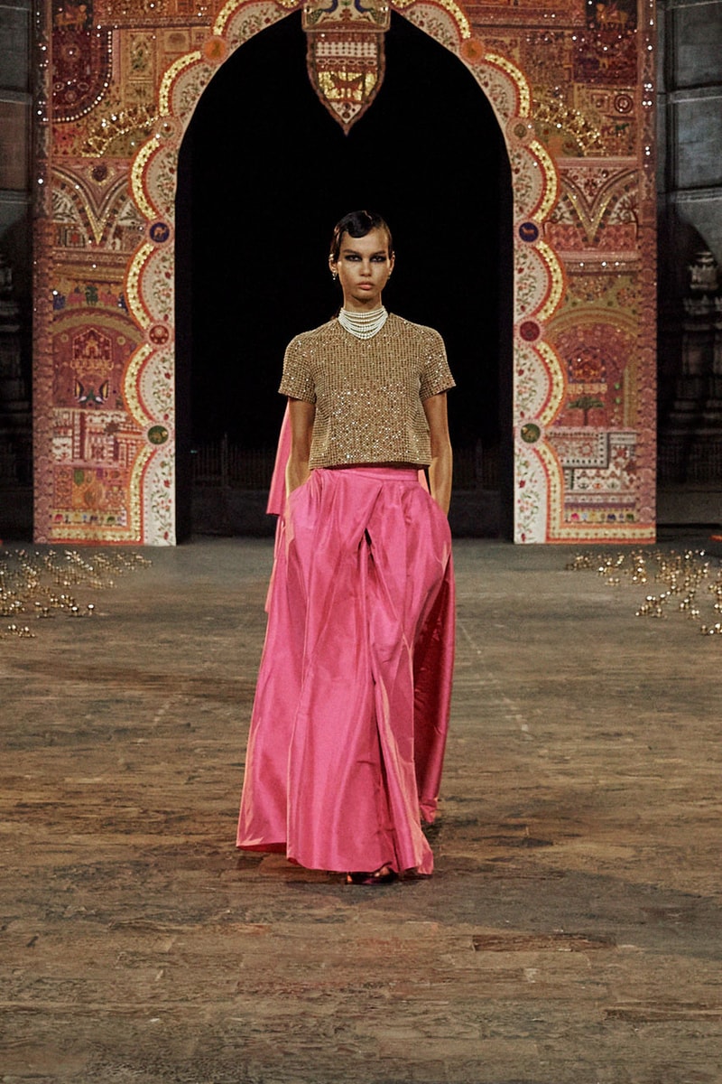 Dior Fall 2023 Collection Mumbai India Maria Grazia Chiuri