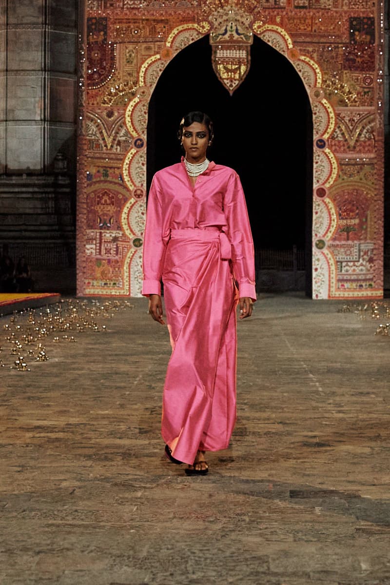 Dior Fall 2023 Collection Mumbai India Maria Grazia Chiuri