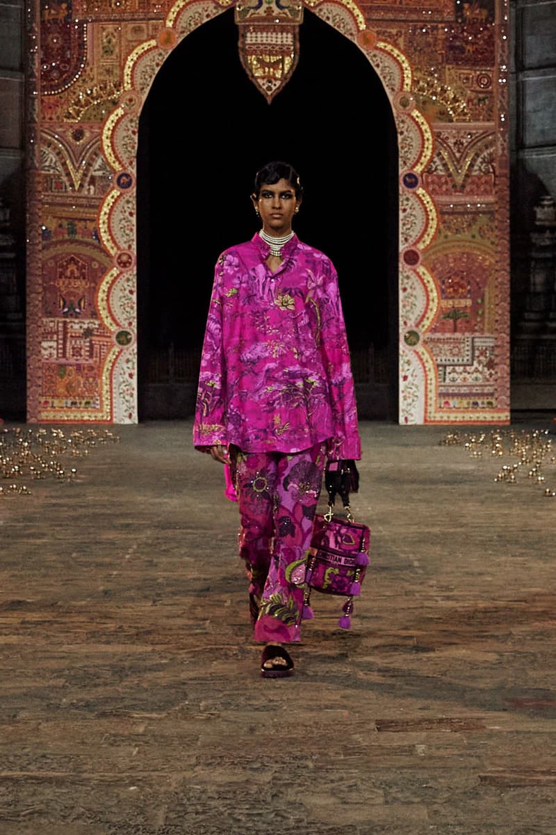 Dior Fall 2023 Collection Mumbai India Maria Grazia Chiuri