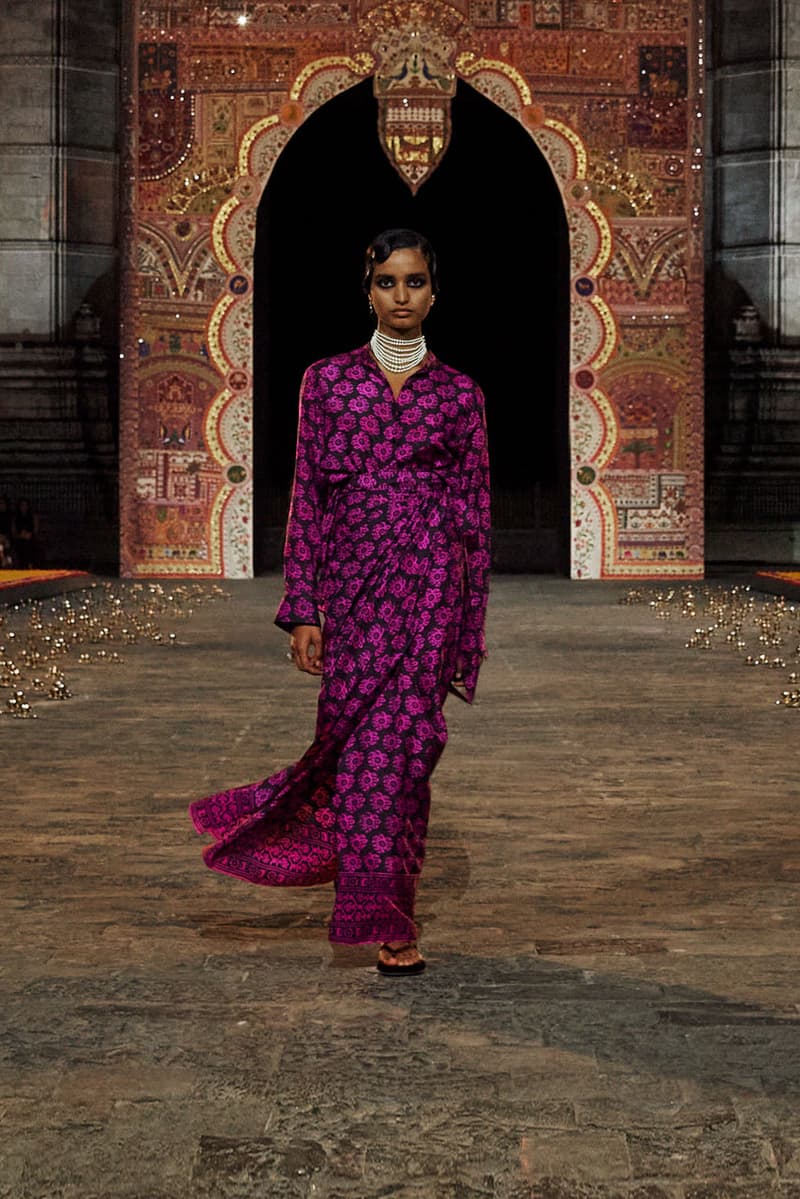 Dior Fall 2023 Collection Mumbai India Maria Grazia Chiuri