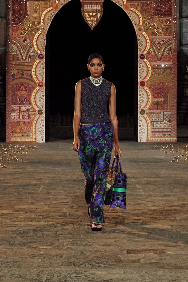 Dior Fall 2023 Collection Mumbai India Maria Grazia Chiuri