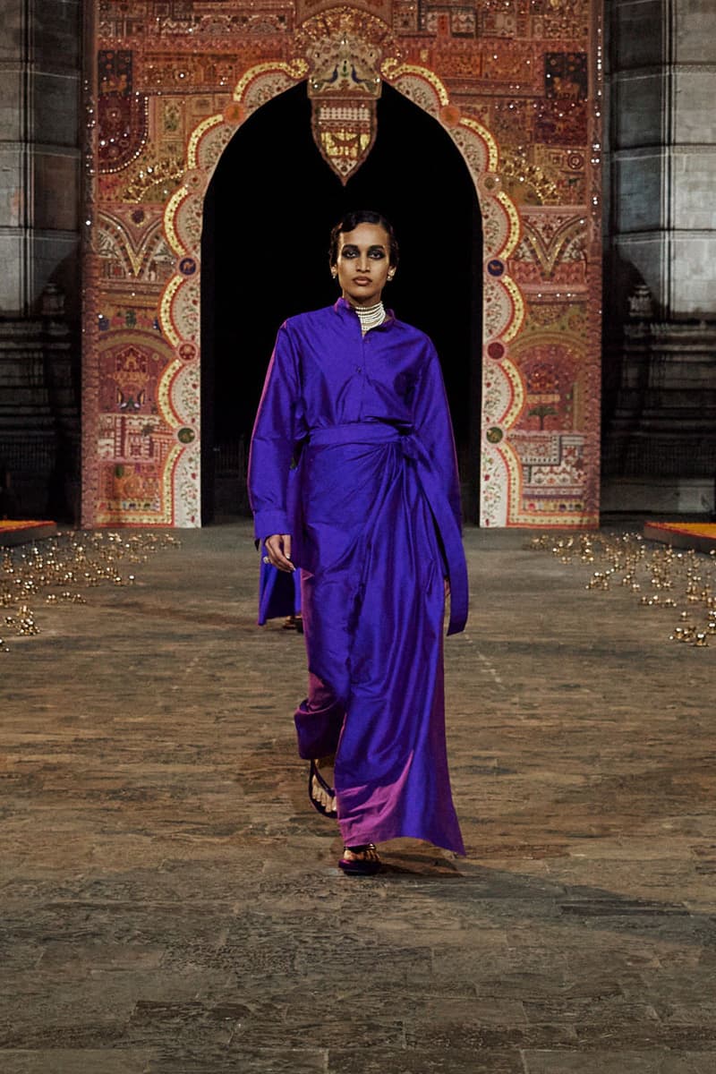 Dior Fall 2023 Collection Mumbai India Maria Grazia Chiuri