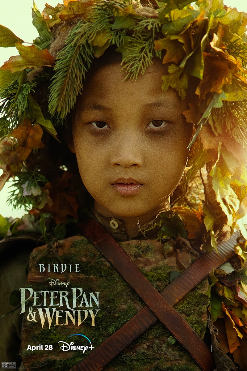 Disney+ Gives First Look at Live-Action 'Peter Pan and Wendy' Through Film Posters captain hook alexander moloney jude law milla jovovich