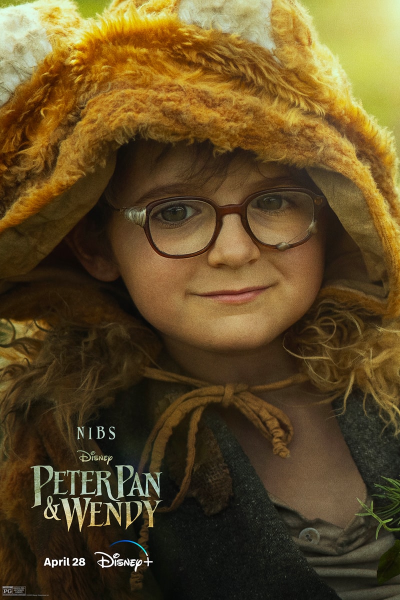 Disney+ Gives First Look at Live-Action 'Peter Pan and Wendy' Through Film Posters captain hook alexander moloney jude law milla jovovich