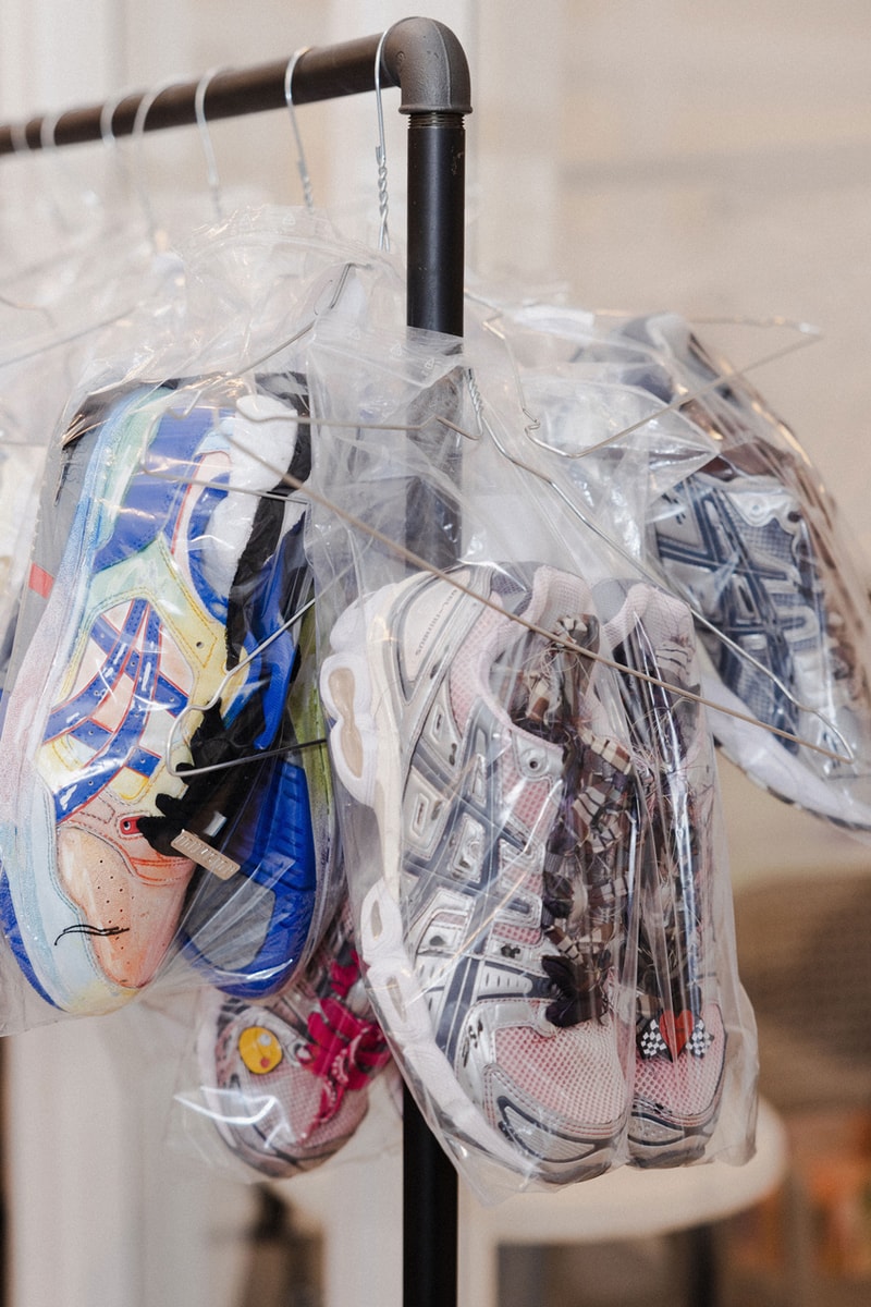 (di)vision ASICS 1-of-1 Runway Upcycled Sneakers Release Date info store list buying guide photos price