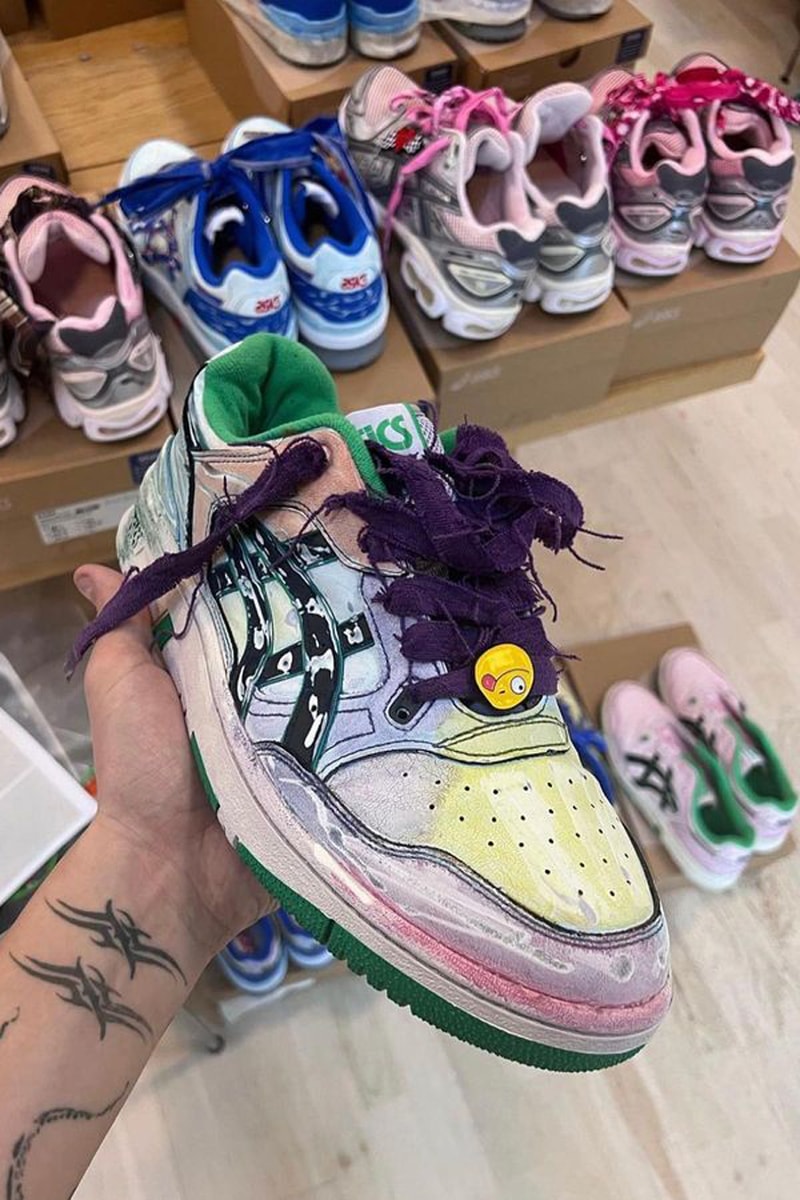 (di)vision ASICS 1-of-1 Runway Upcycled Sneakers Release Date info store list buying guide photos price