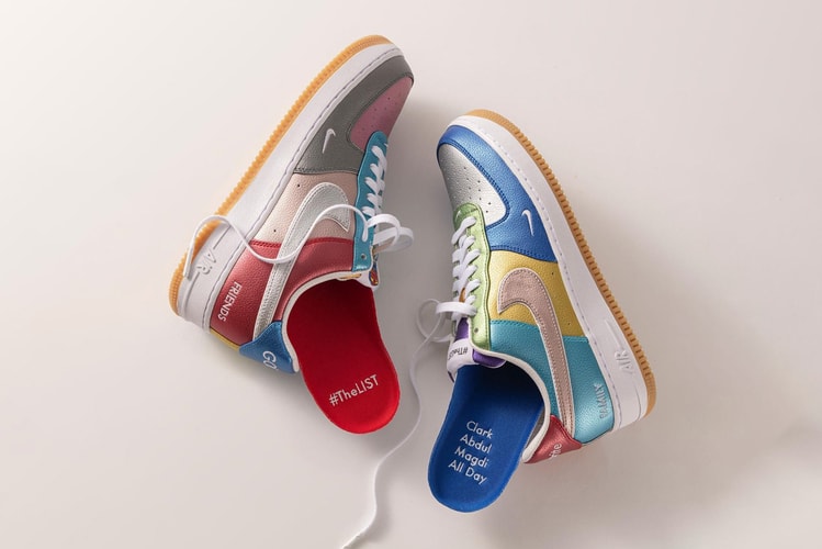 First Look at the DJ Clark Kent x Nike Air Force 1 Low "The List"