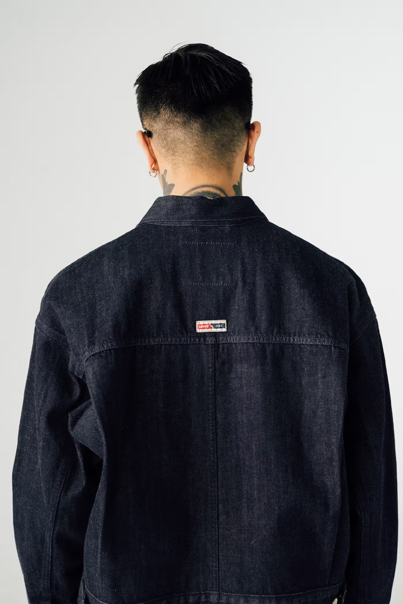 DOE Levis collaboration denim romantic shanghai type II trucker jacket baggy jeans 5 pkt release info date price