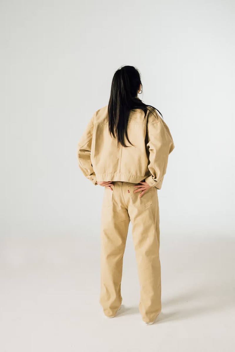 DOE Levis collaboration denim romantic shanghai type II trucker jacket baggy jeans 5 pkt release info date price