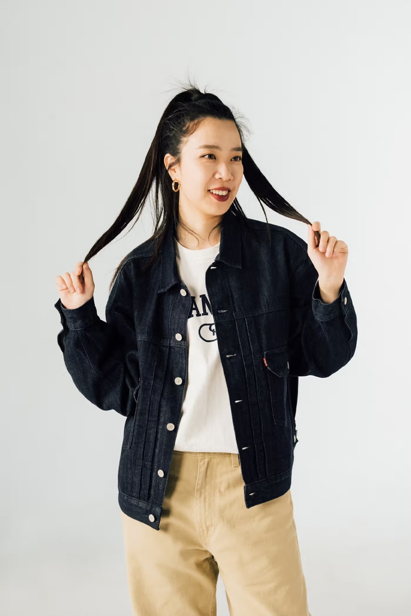 DOE Levis collaboration denim romantic shanghai type II trucker jacket baggy jeans 5 pkt release info date price