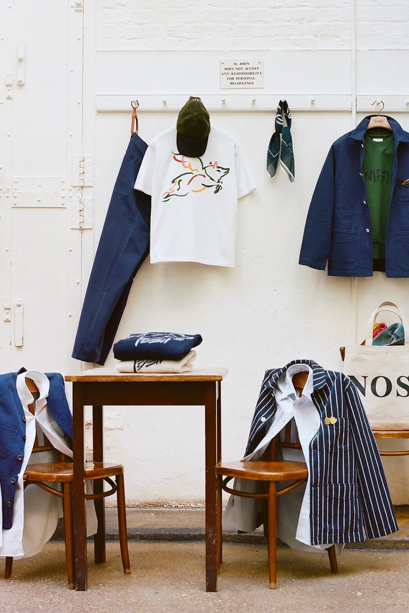 Drake's x St. JOHN Collaboration Collection Release Information Drops London UK Restaurant Food Fergus Henderson Trevor Gulliver