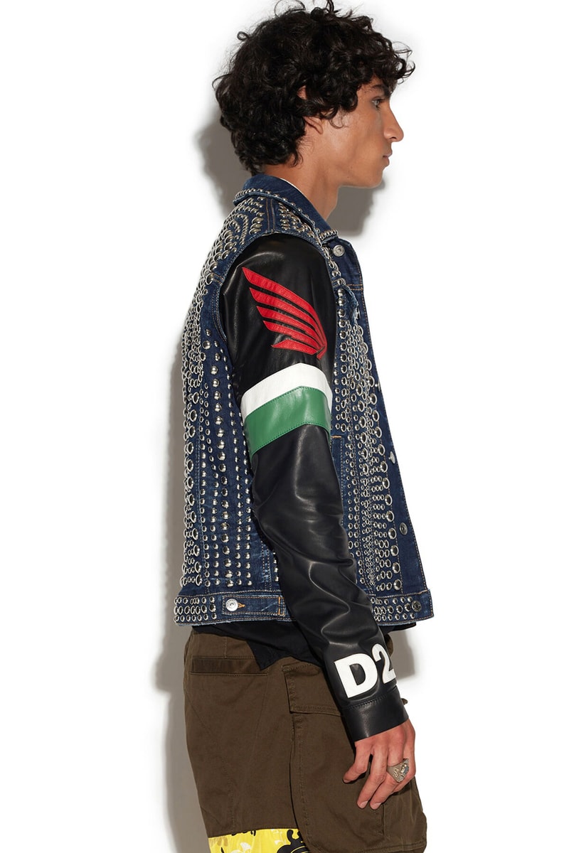 Dsquared2 x Honda Collaboration Collection Release Information Biker Jacket Trend Report Dean Dan Caten Y2K Moto 