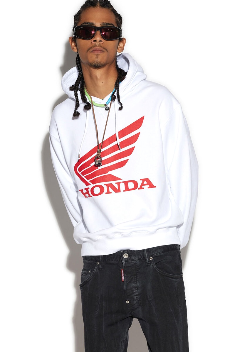 Dsquared2 x Honda Collaboration Collection Release Information Biker Jacket Trend Report Dean Dan Caten Y2K Moto 