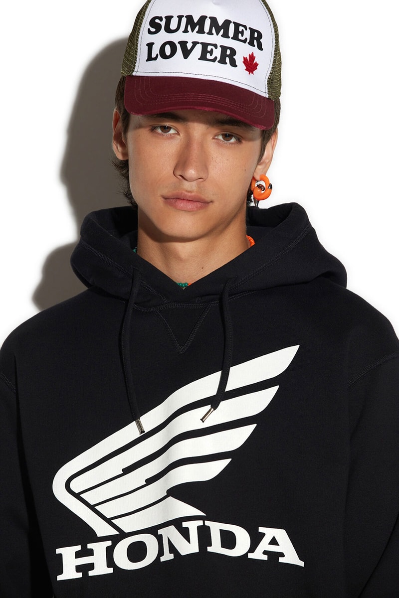 Dsquared2 x Honda Collaboration Collection Release Information Biker Jacket Trend Report Dean Dan Caten Y2K Moto 