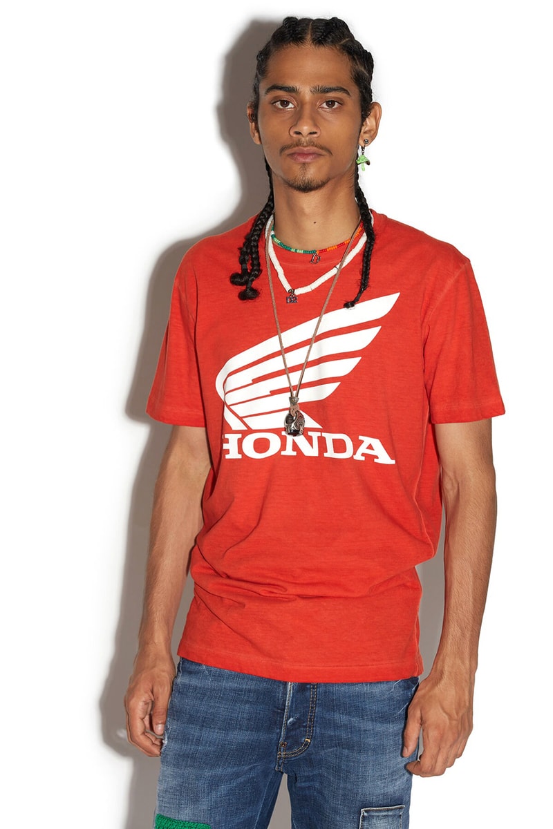 Dsquared2 x Honda Collaboration Collection Release Information Biker Jacket Trend Report Dean Dan Caten Y2K Moto 