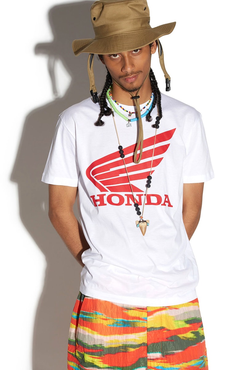 Dsquared2 x Honda Collaboration Collection Release Information Biker Jacket Trend Report Dean Dan Caten Y2K Moto 