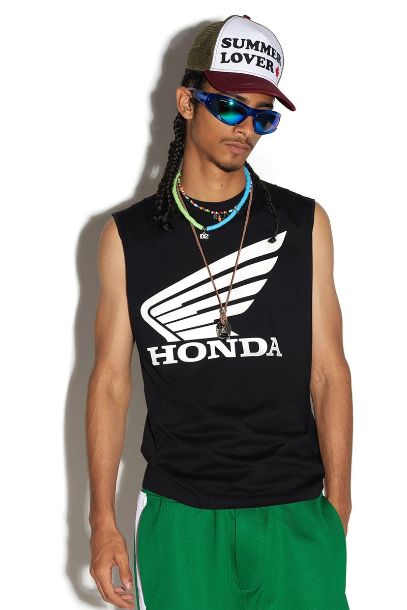 Dsquared2 x Honda Collaboration Collection Release Information Biker Jacket Trend Report Dean Dan Caten Y2K Moto 