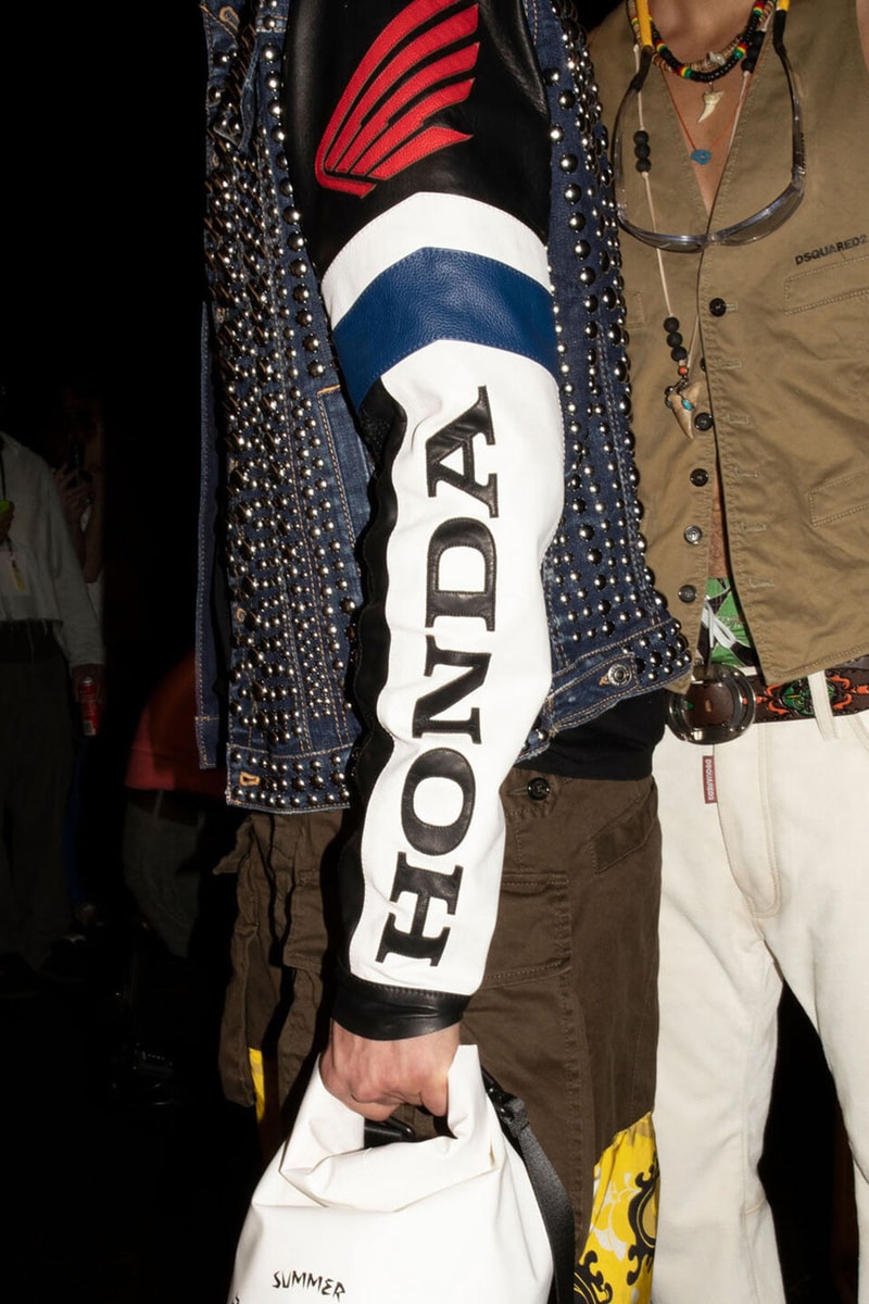 Dsquared2 x Honda Collaboration Collection Release Information Biker Jacket Trend Report Dean Dan Caten Y2K Moto 