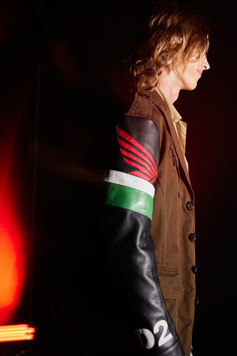 Dsquared2 x Honda Collaboration Collection Release Information Biker Jacket Trend Report Dean Dan Caten Y2K Moto 