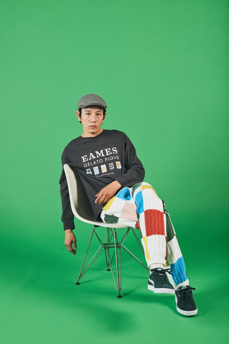 ray charles eames office gelato pique loungewear sleepwear collection house of cards dot pattern sweatshirt pants blanket t shirt fleece