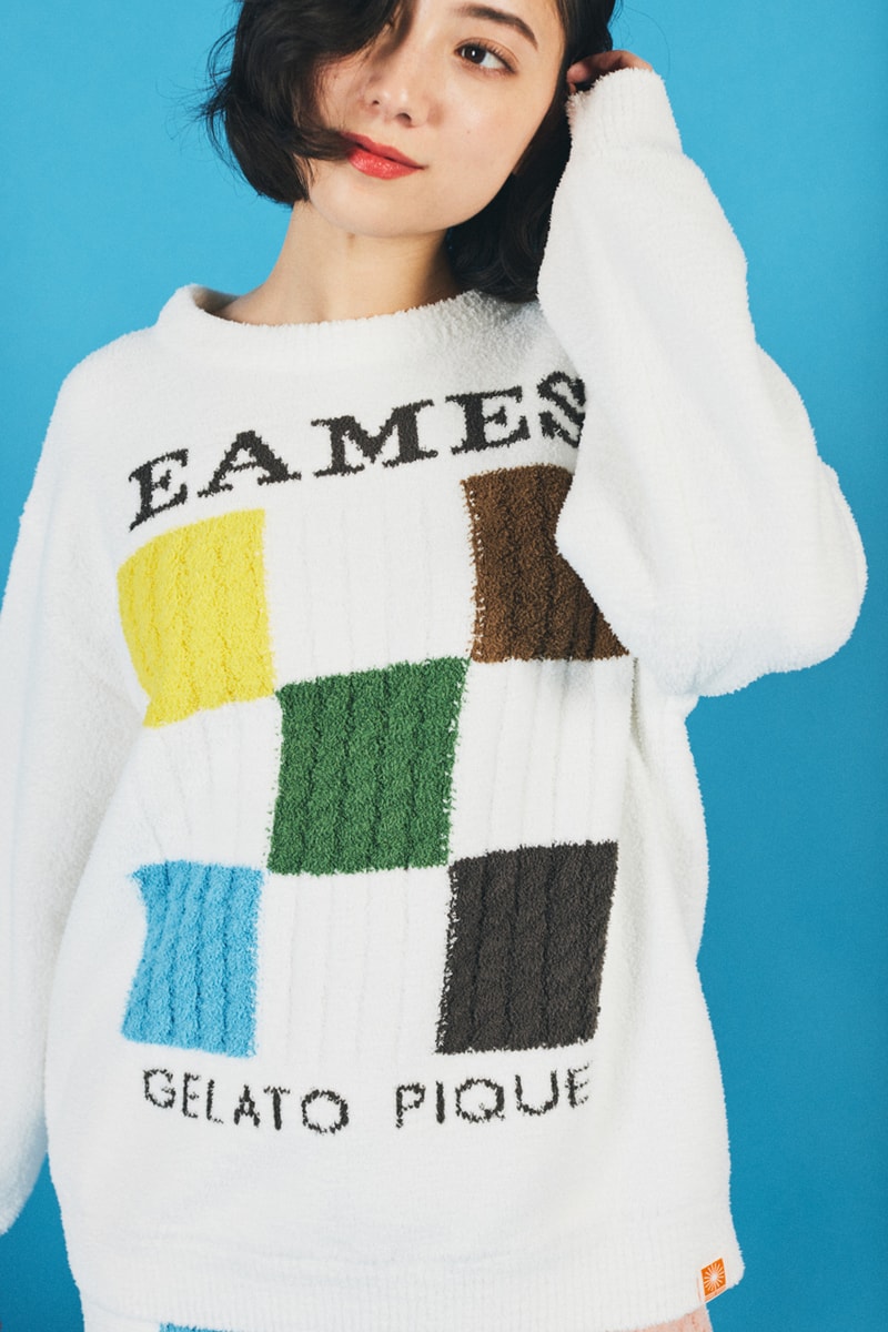 ray charles eames office gelato pique loungewear sleepwear collection house of cards dot pattern sweatshirt pants blanket t shirt fleece