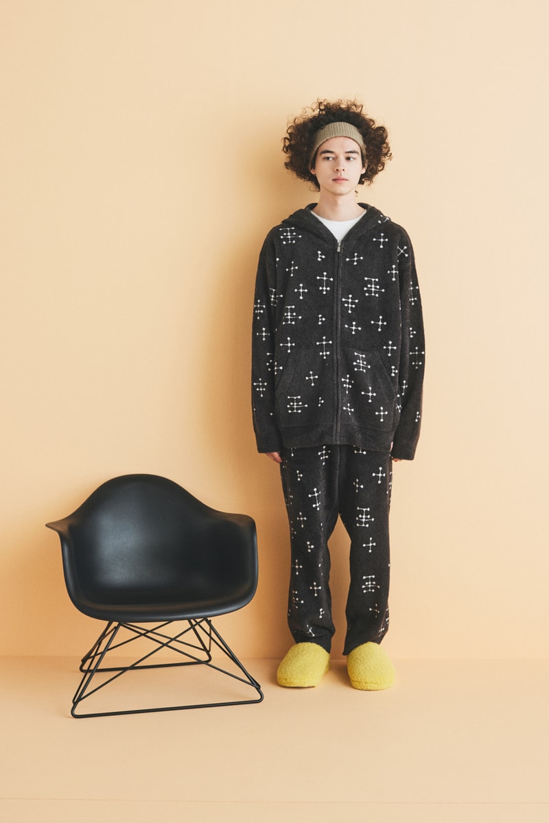 ray charles eames office gelato pique loungewear sleepwear collection house of cards dot pattern sweatshirt pants blanket t shirt fleece