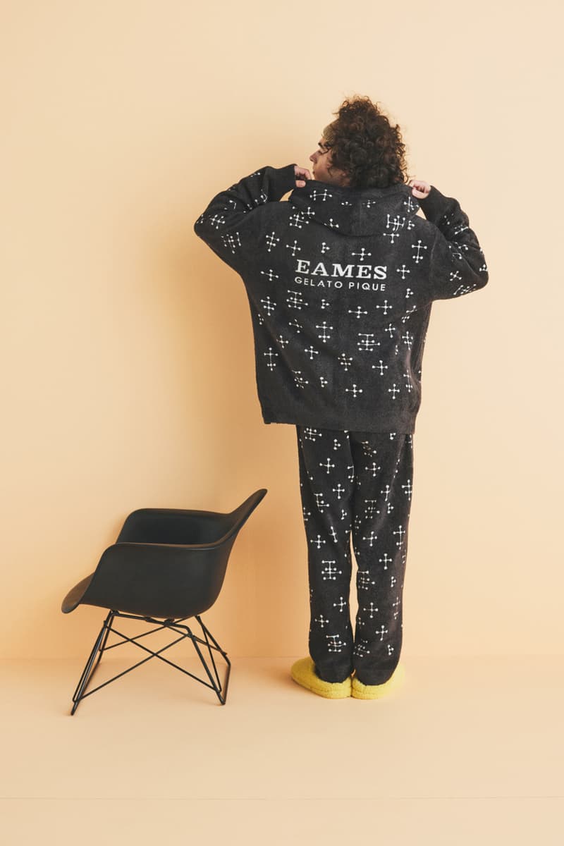 ray charles eames office gelato pique loungewear sleepwear collection house of cards dot pattern sweatshirt pants blanket t shirt fleece