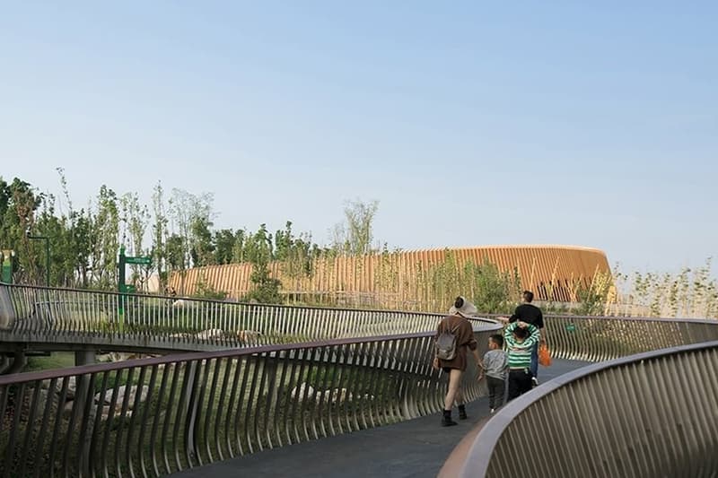 EID panda pavilion chengdu research center ring shaped china arch exiust atelier ping jiang opening news info