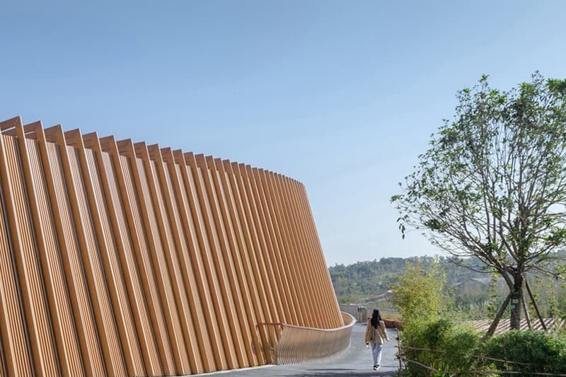 EID panda pavilion chengdu research center ring shaped china arch exiust atelier ping jiang opening news info