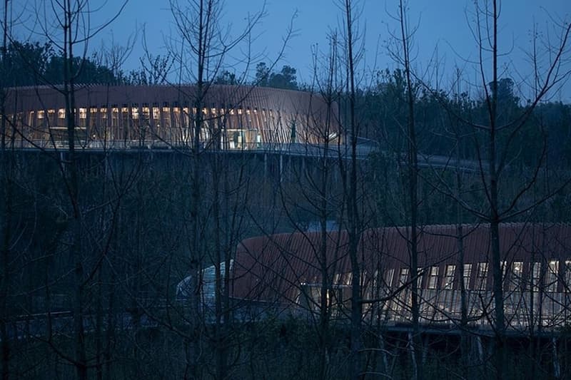 EID panda pavilion chengdu research center ring shaped china arch exiust atelier ping jiang opening news info