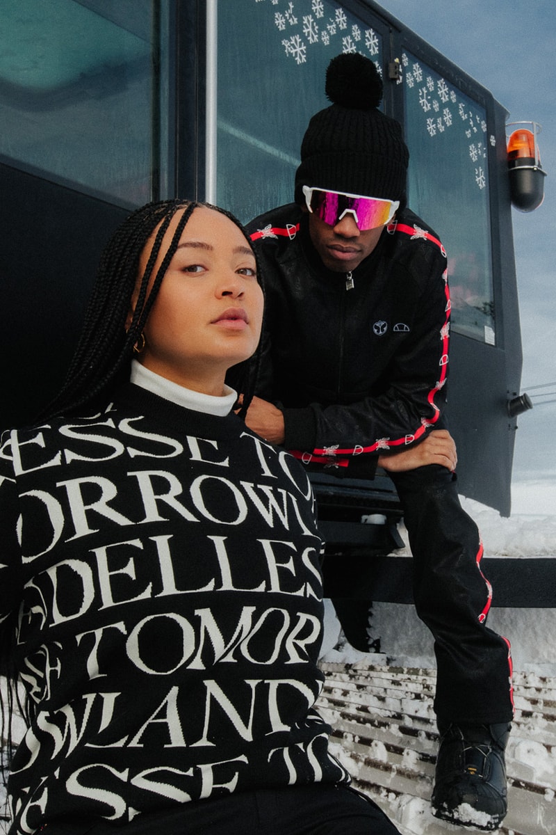 ellesse tomorrowland winter capsule ski street collection melon optics goggles jackets butterfly snowboard capita 