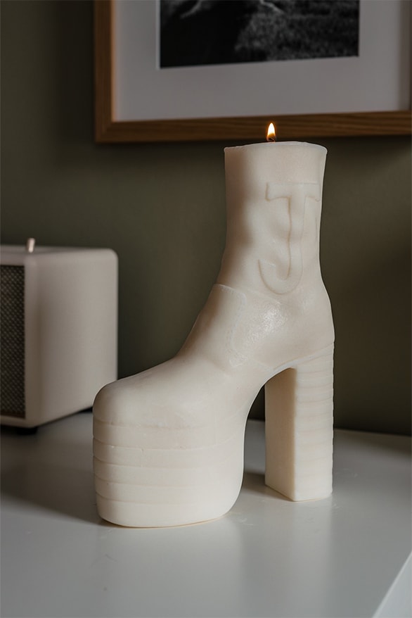 Elton John cent.ldn Candle Collaboration Information details Selfridges Yellow Brick Road 2023 tour platform boot