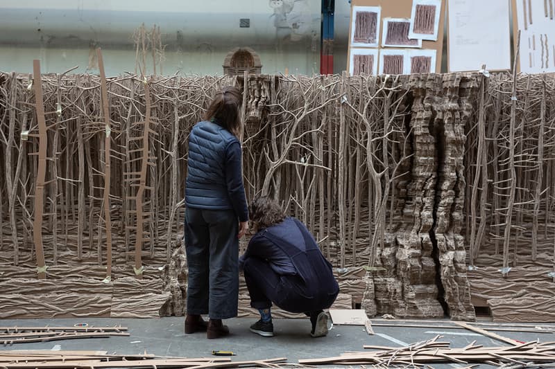 Eva Jospin Maison Ruinart Booth Art Basel Hong Kong