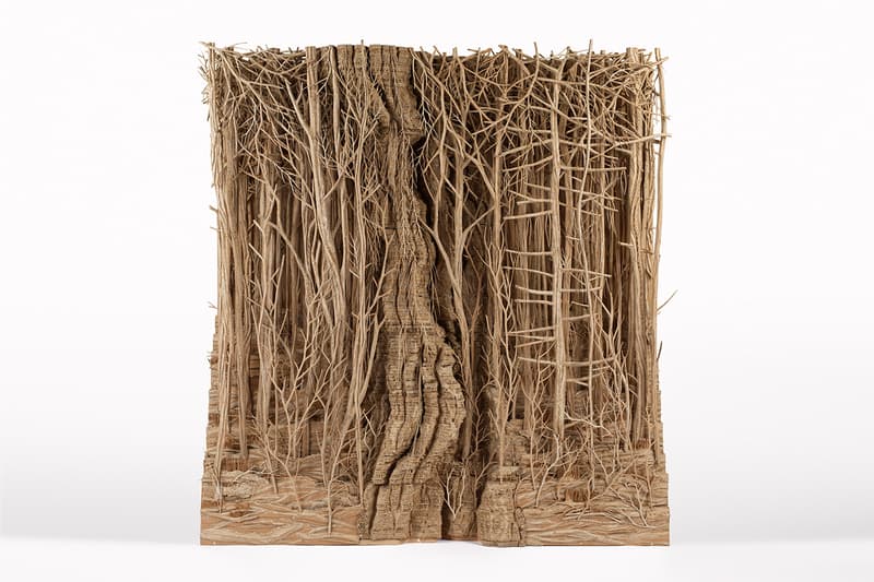 Eva Jospin Maison Ruinart Booth Art Basel Hong Kong