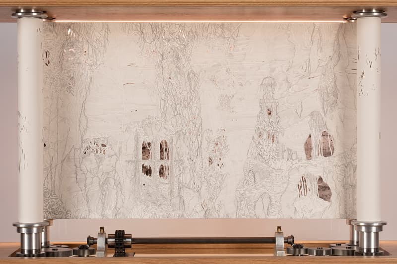 Eva Jospin Maison Ruinart Booth Art Basel Hong Kong