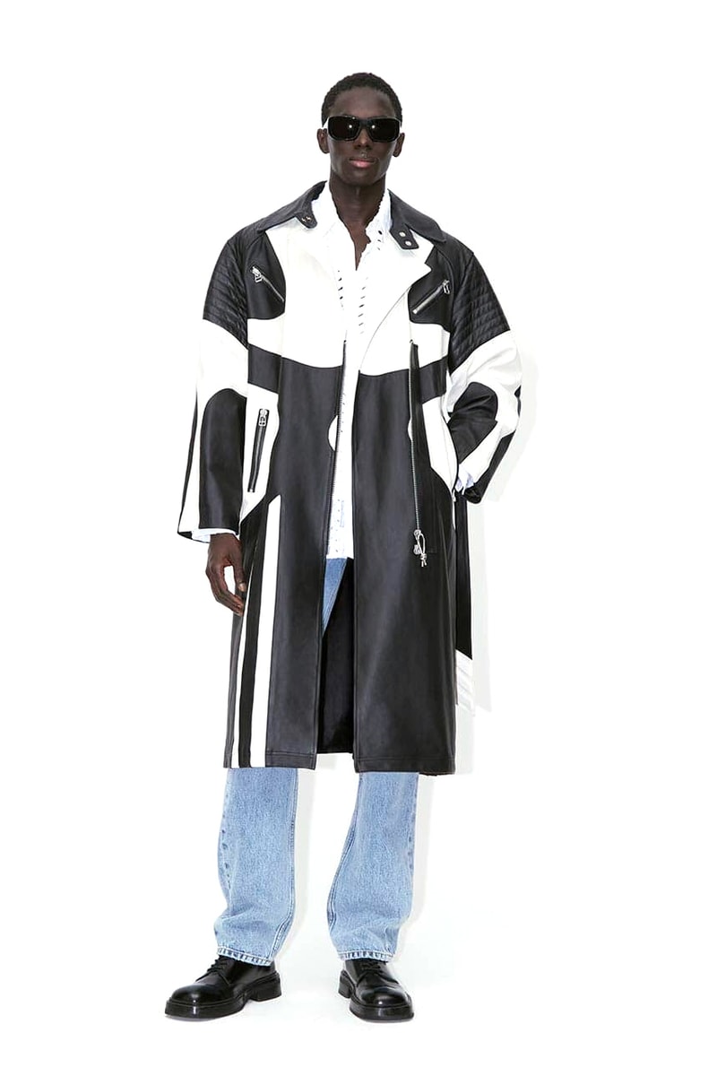 EYTYS Rush Orca Coat Biker Jacket Leather Black White Sweden Max Schiller Jonathan Hirschfeld Release Information Outerwear Fashion
