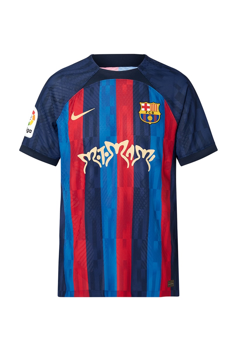 fc barcelona rosalia match kit clasico jersey motomami 