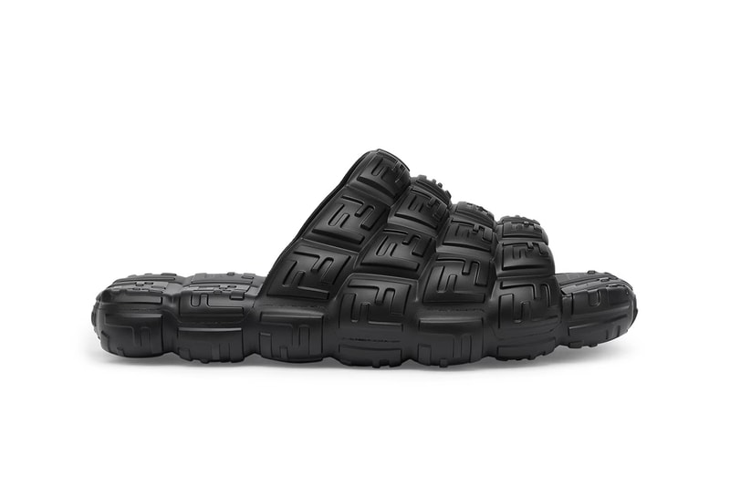 Fendi's New Slides Are Equivalent To Walking on Clouds beige orange black summer shoes luxury italian plastic adidas slides alternatives beach